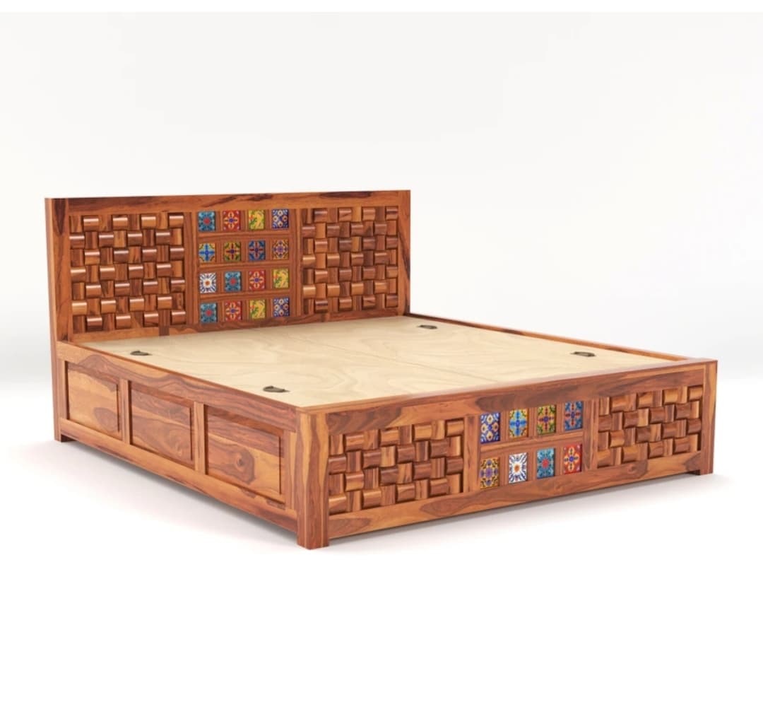 Nivaar plus tile king size bed