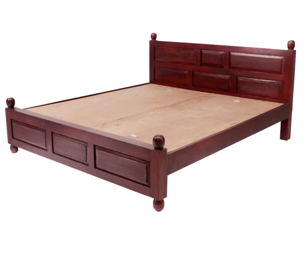 Plain Bed whiteout storege king size 72*78 price 25000/-