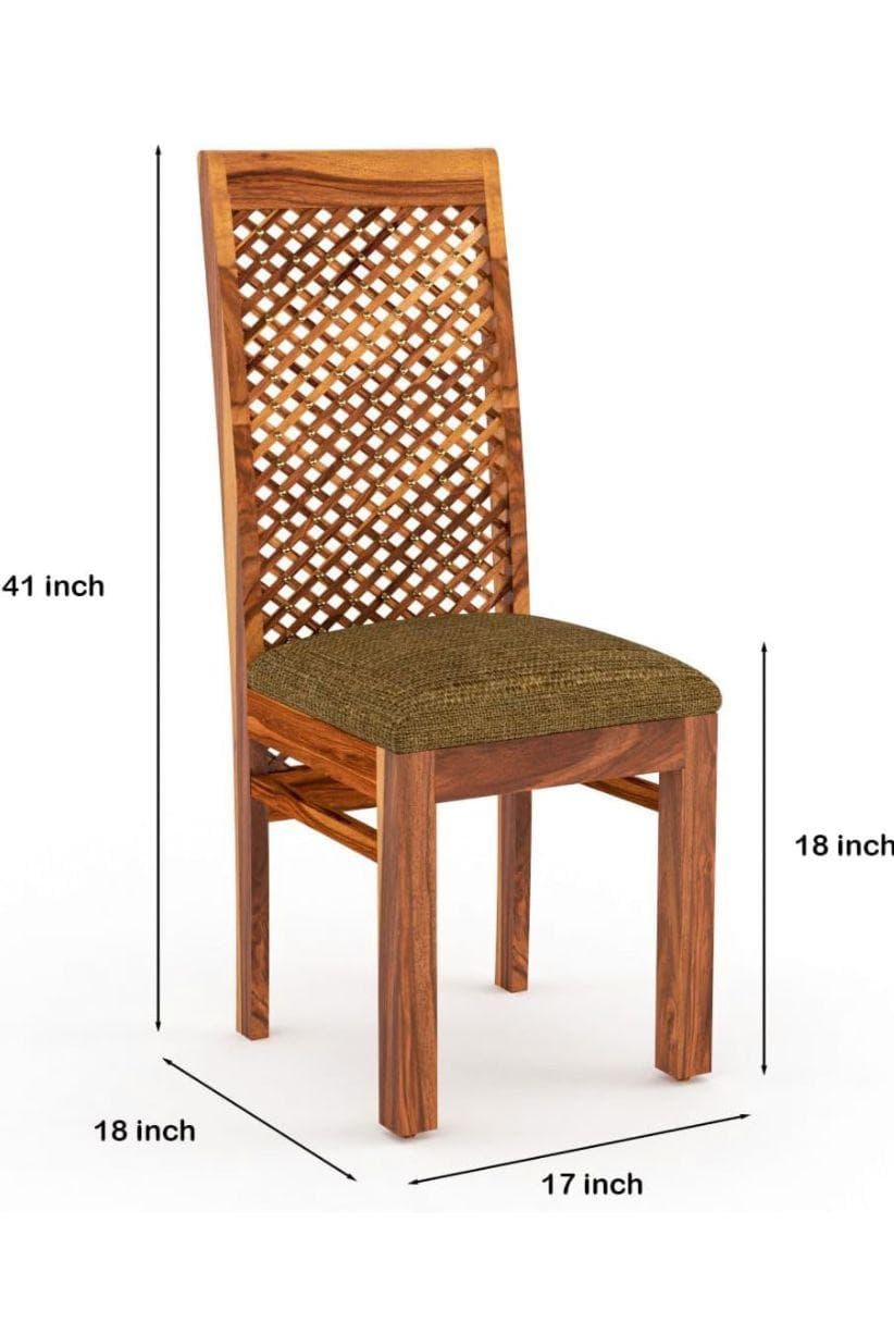 Jali Back Chair