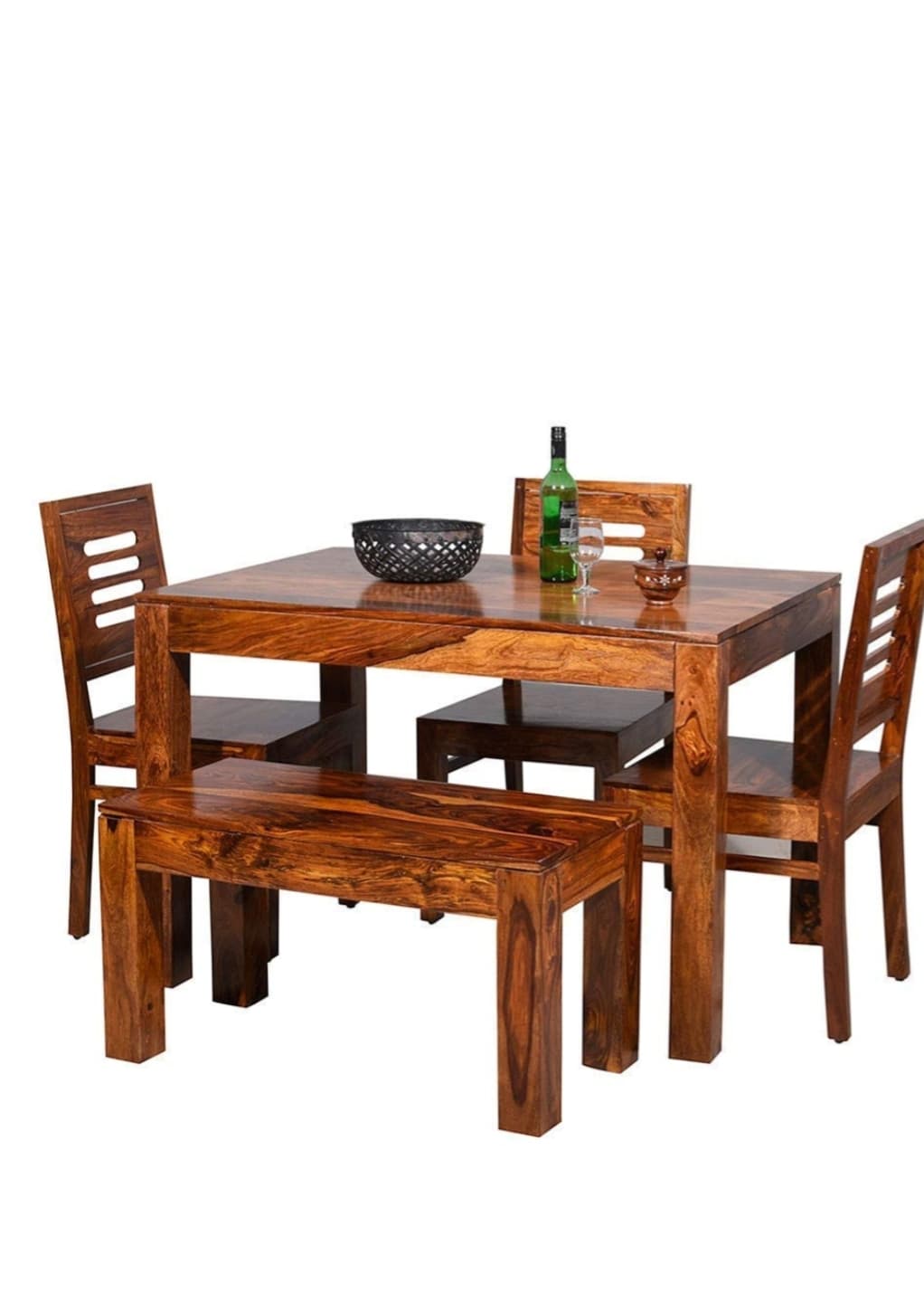 Arvan Dining Set with Bench
