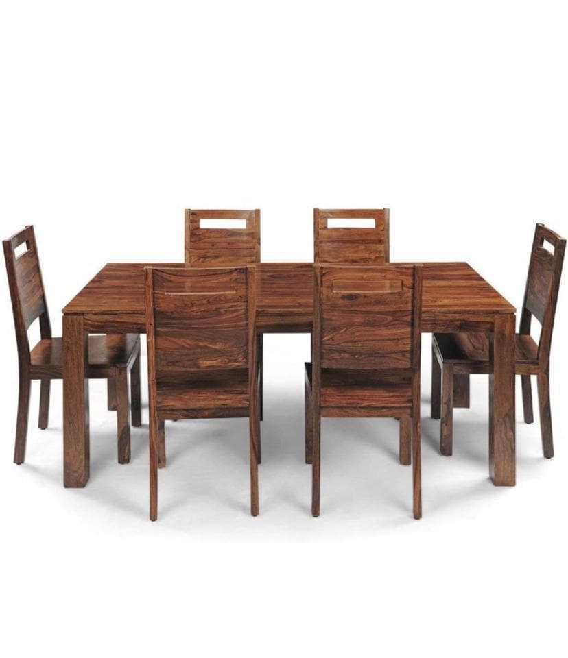 Back cut 6-Seater Daining table